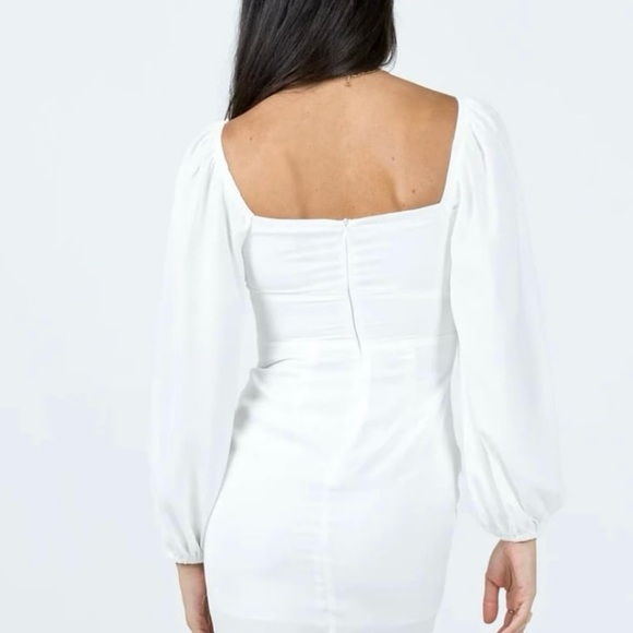 Princess Polly First Move Mini Dress White, size 10, NWT - Picture 2 of 5